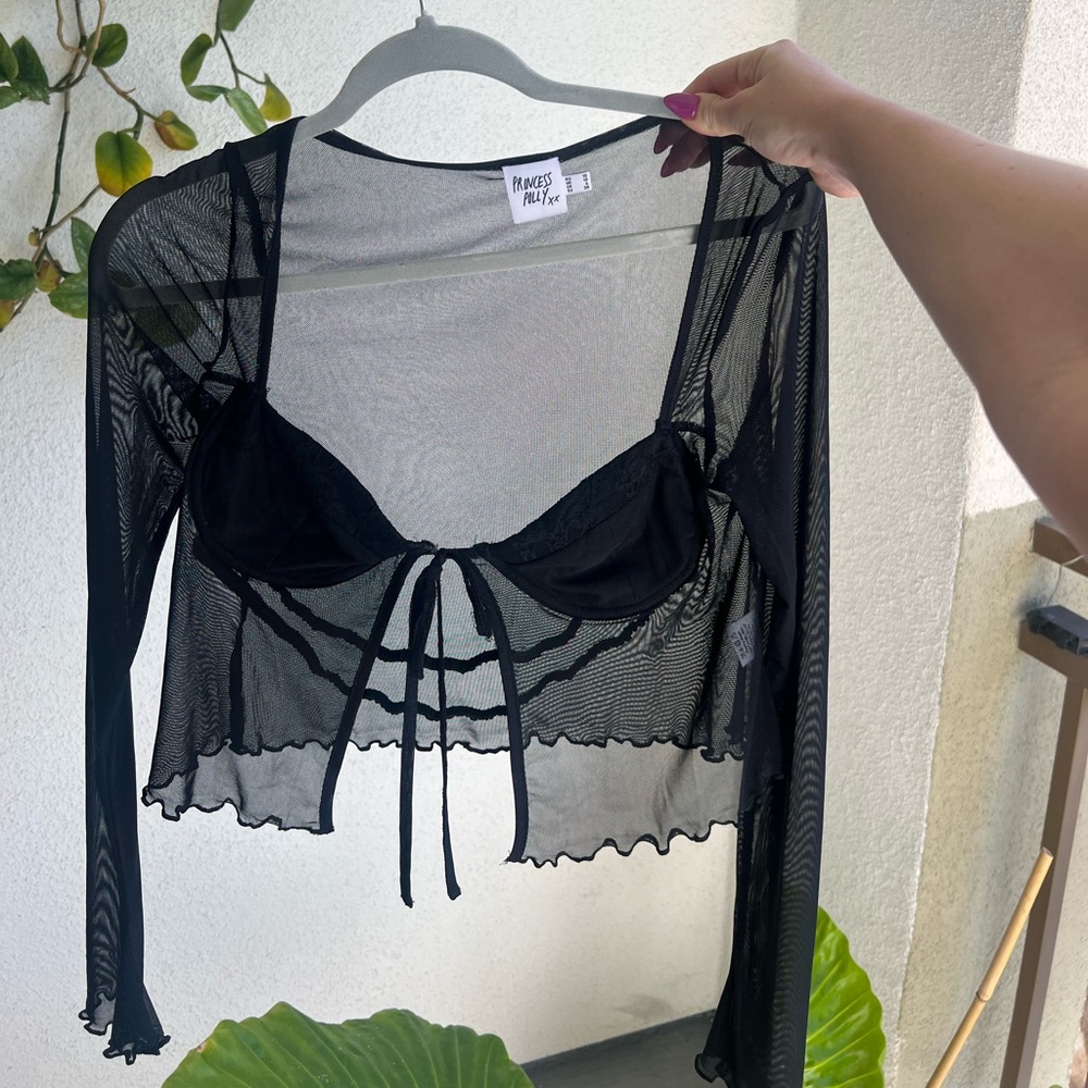 princess polly black long sleeve